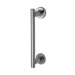 M Marcus Heritage Brass 19mm Bar Door Pull Handle with base 280mm length